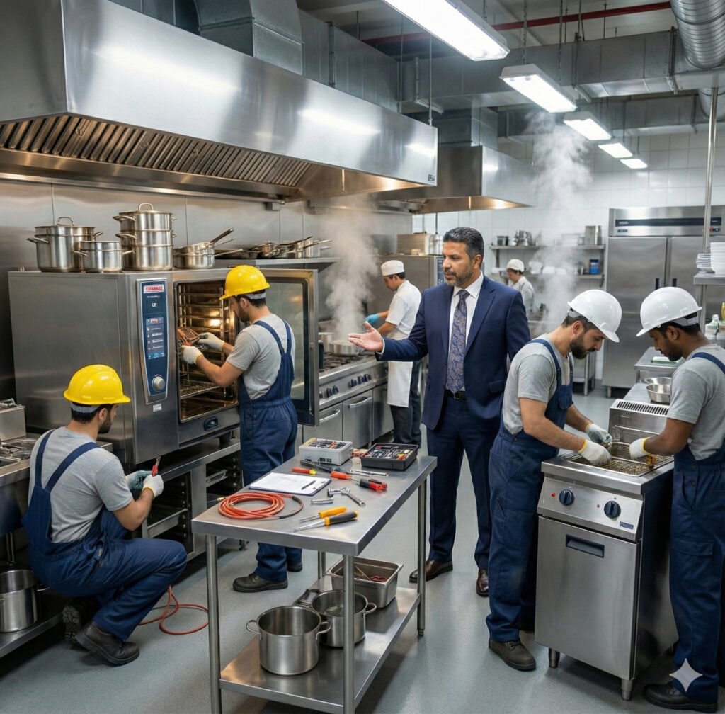 أهمية الصيانة الدورية لمعدات مطبخ المطاعم: كيف تحافظ على تشغيل سلس وبتكلفة أقل؟